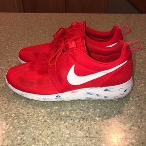 Nike Rosh Run Marble Red&Blue 🇺🇸